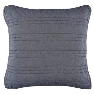 Bridge Street Riley European Pillow Sham in Indigo